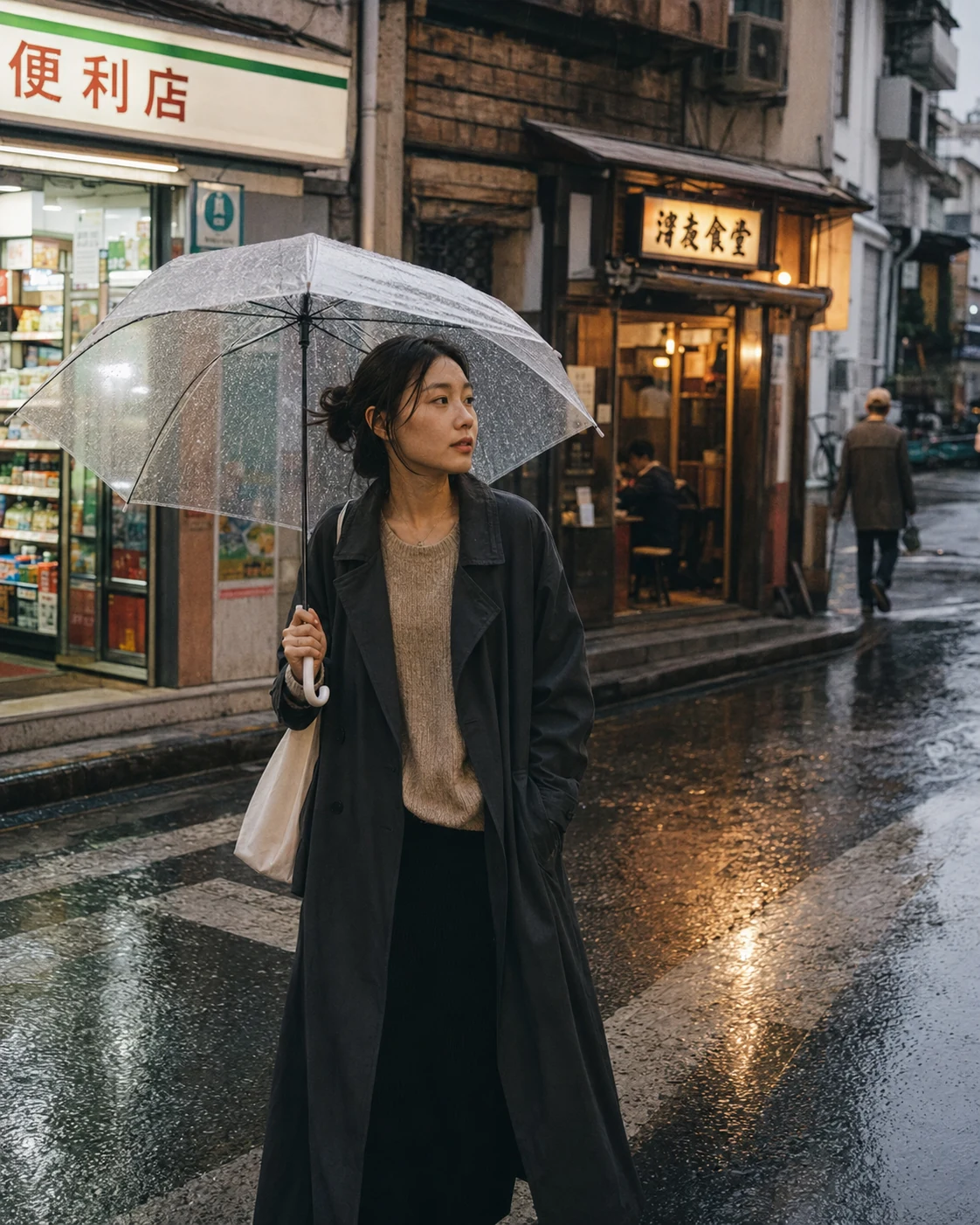 旅行人像 AI 图片作品